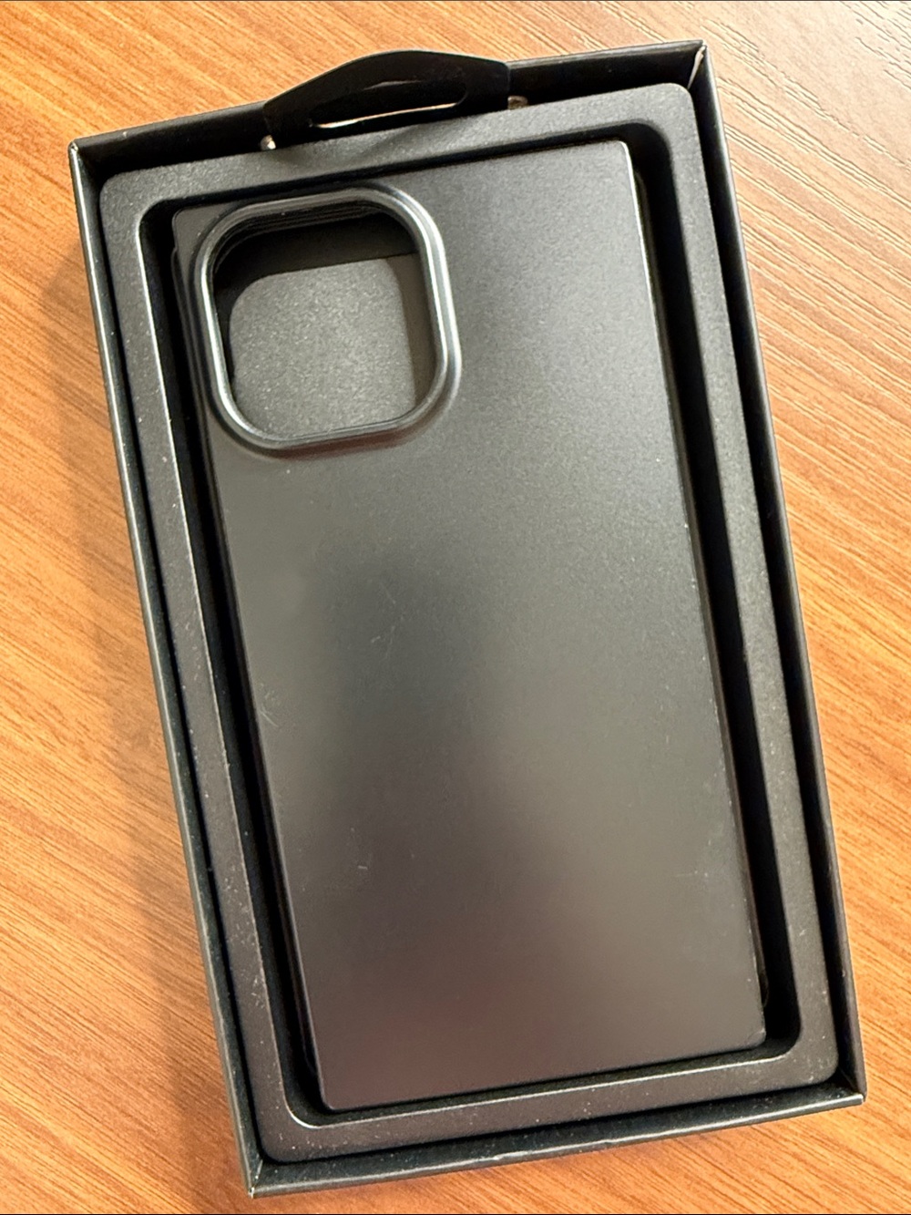 Flaunt Matte Black Square Phone Case - iPhone 13 Pro Max